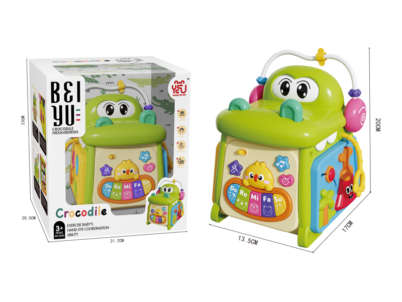 Multifunctional Crocodile Polyhedron