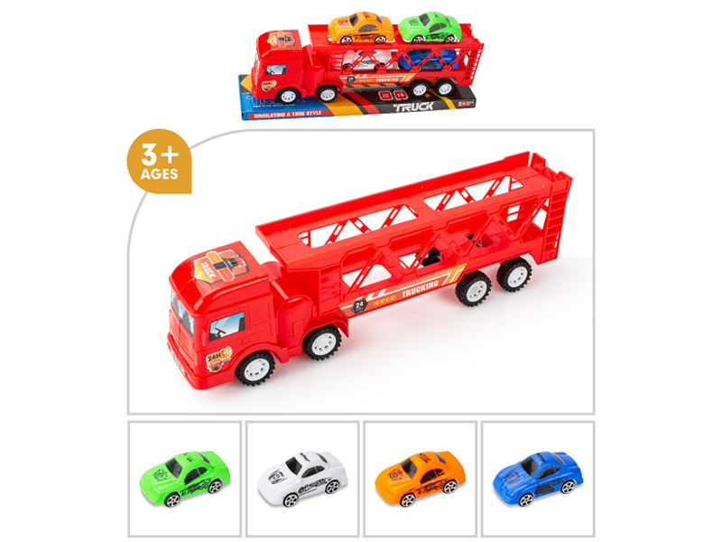 Friction Towing Vehicle+Slide Vehicle