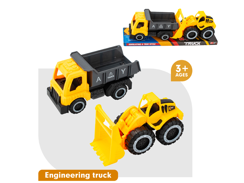 Solid Color Slide Engineering Tipping Cart