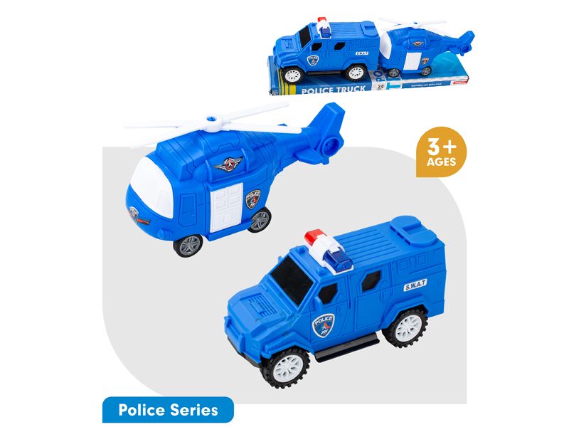 Solid Color Slide Police Vehicles And Aircraft