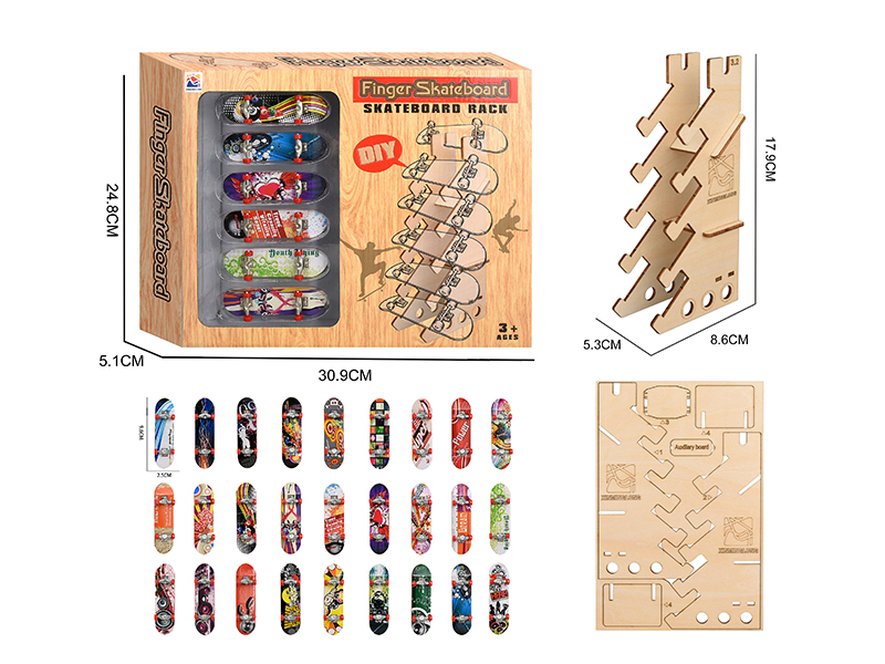 Alloy Finger Skateboard Toy