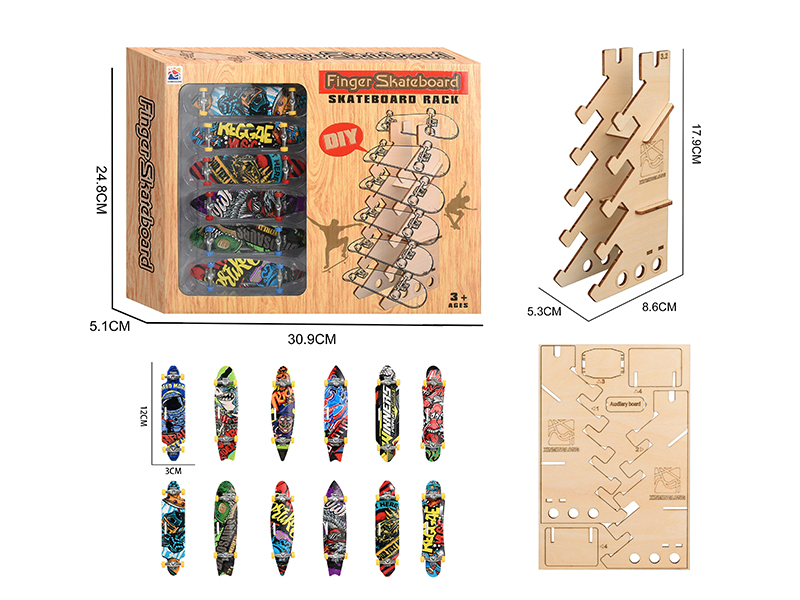 Alloy Finger Skateboard Toy