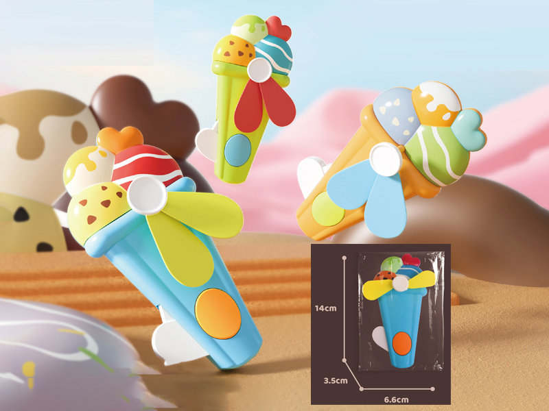Hand Pressed Fan Ice Cream