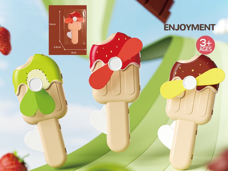 Hand Pressed Fan Ice Cream