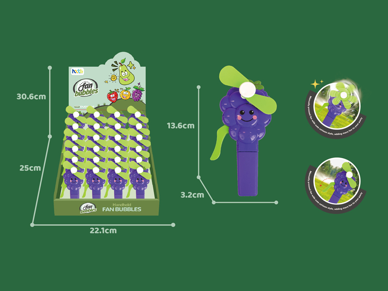 Hand Pressed Fan Grape 24PCS