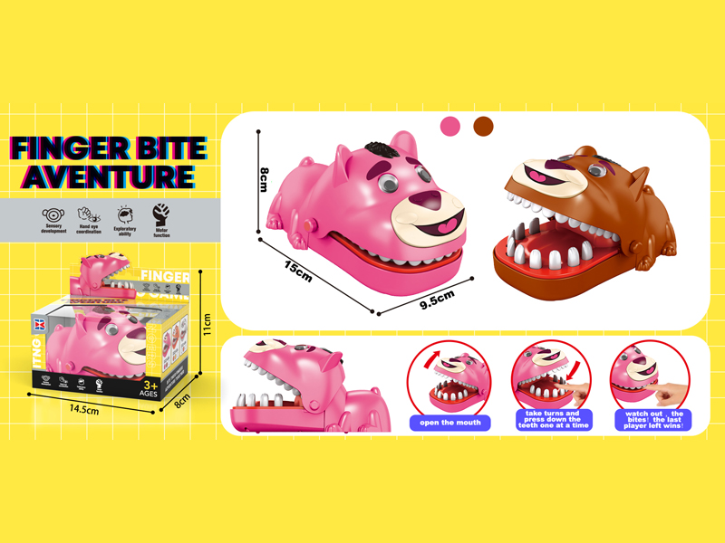 Biting Strawberry Bear