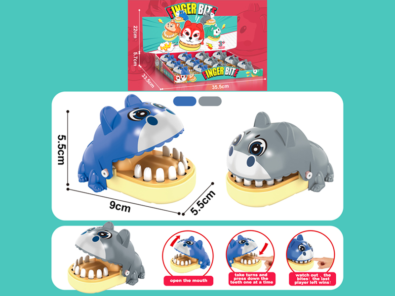 Biting Hippopotamus 12PCS
