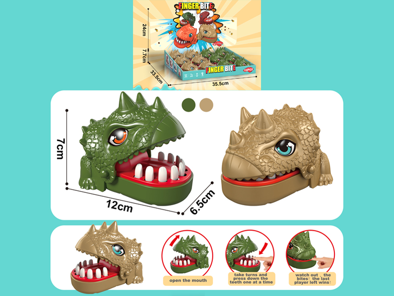 Biting Triceratops 12PCS