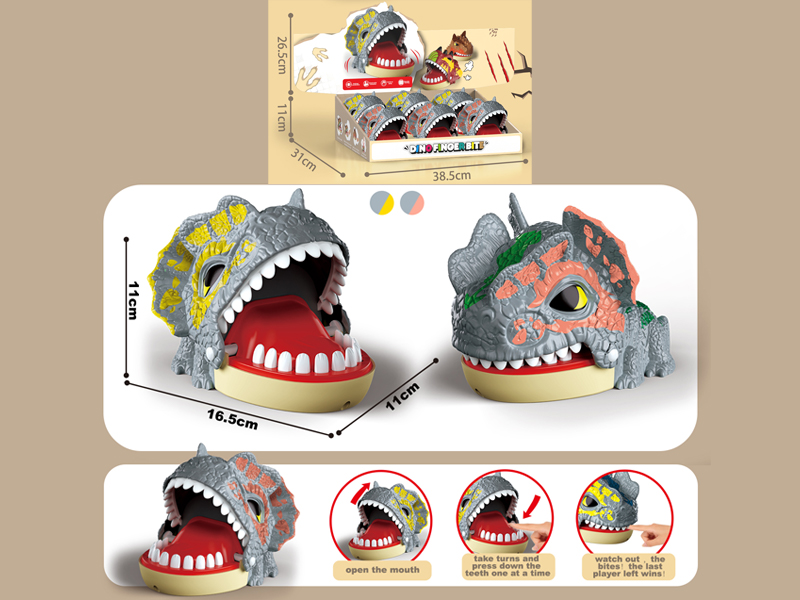 Biting Dilophosaurus 6PCS