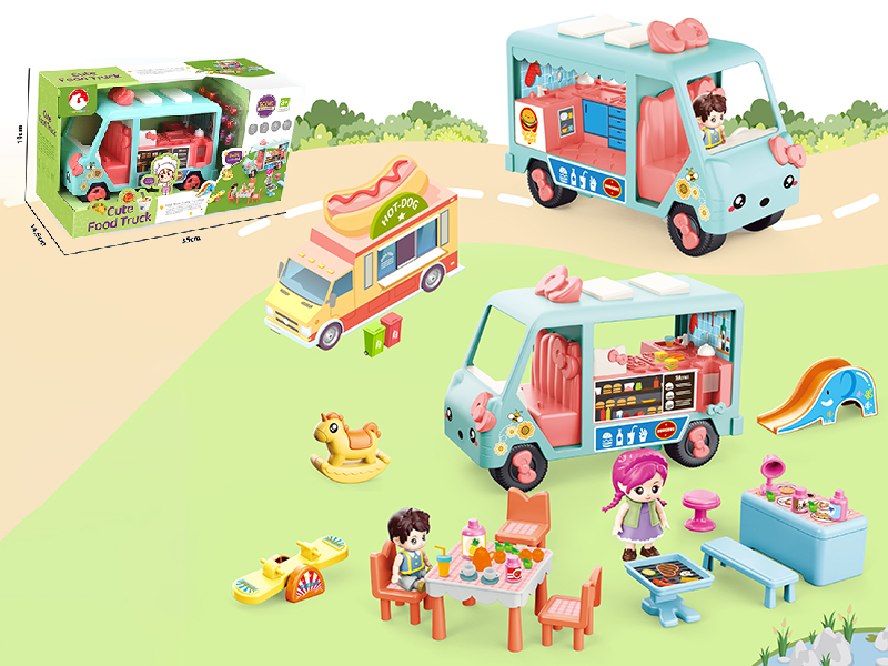 Friction Cute Food Truck
