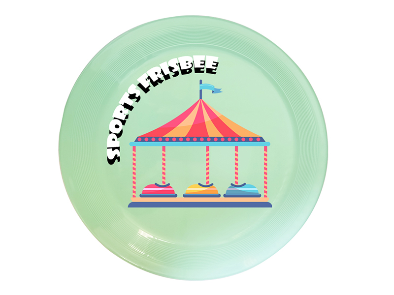UV Printing Frisbee Toy 20cm - Bumper Car