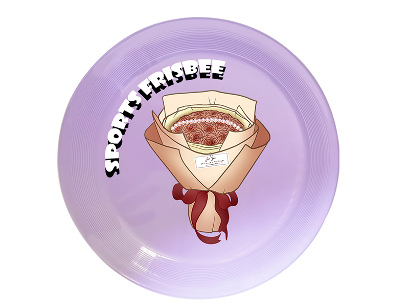 UV Printing Frisbee Toy 20cm - Flower