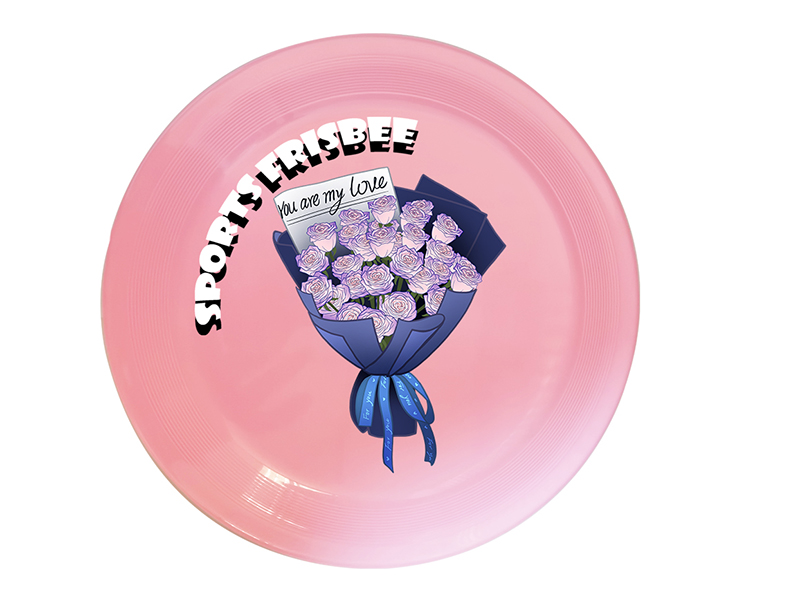 UV Printing Frisbee Toy 20cm - Flower