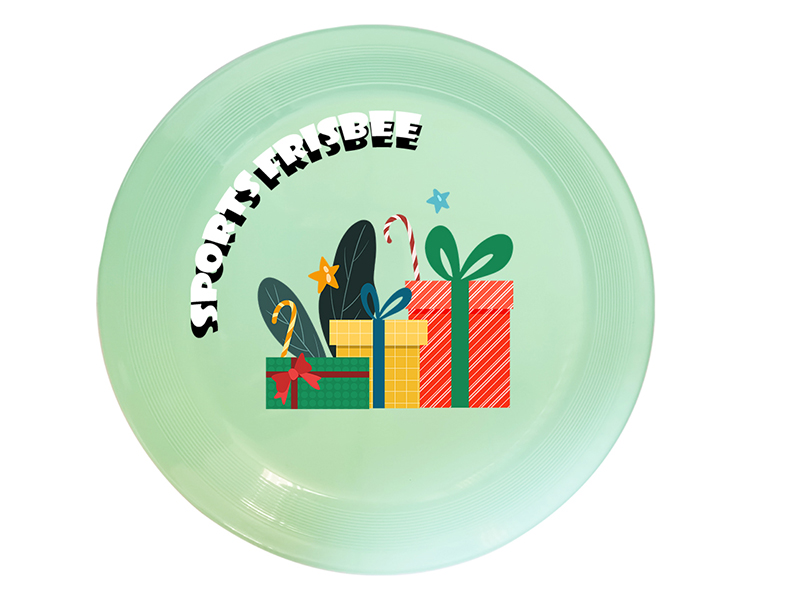 UV Printing Frisbee Toy 20cm - Christmas