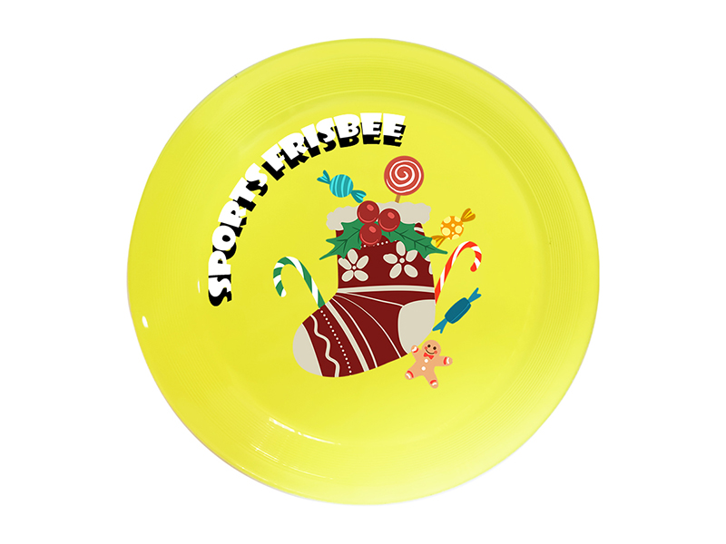 UV Printing Frisbee Toy 20cm - Christmas