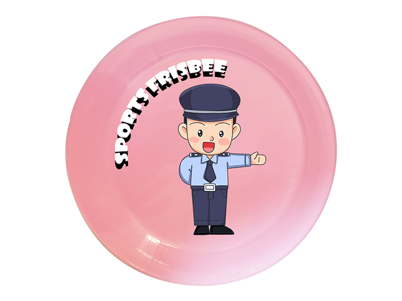 UV Printing Frisbee Toy 20cm - Police Theme