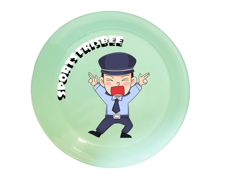 UV Printing Frisbee Toy 20cm - Police Theme