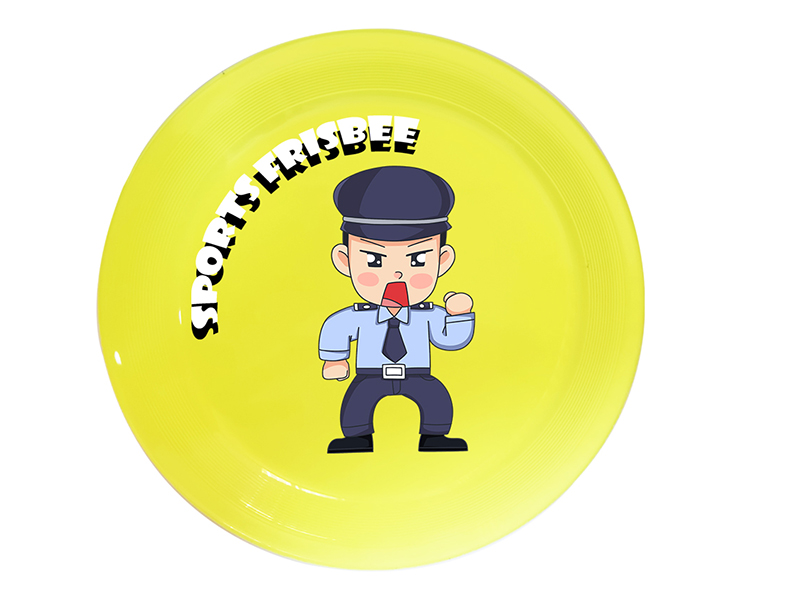UV Printing Frisbee Toy 20cm - Police Theme