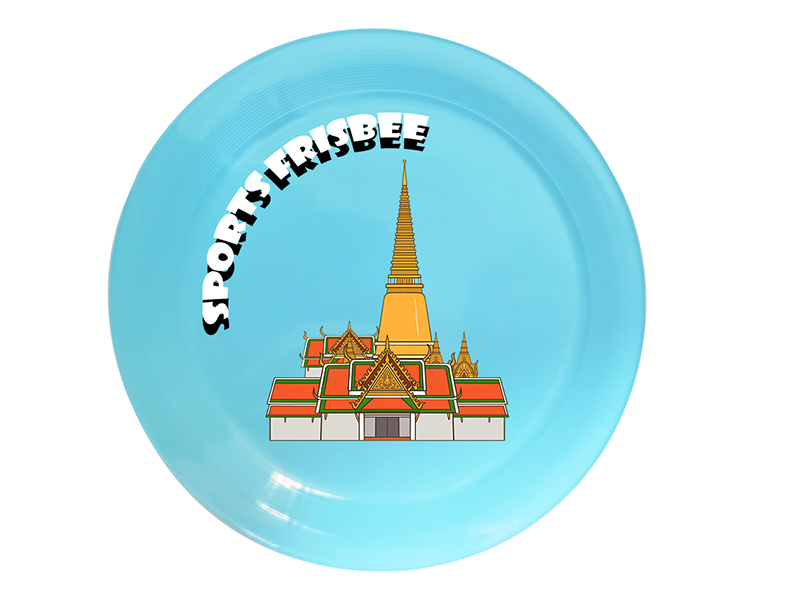 UV Printing Frisbee Toy 20cm - Thailand Theme