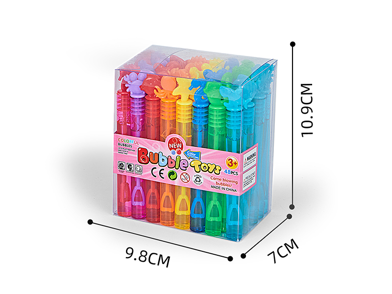 Test Tube Bubble Blowing Toys 48PCS (5ML)