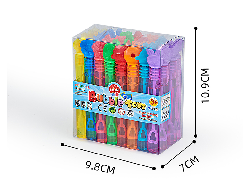 Test Tube Bubble Blowing Toys 48PCS (5ML)
