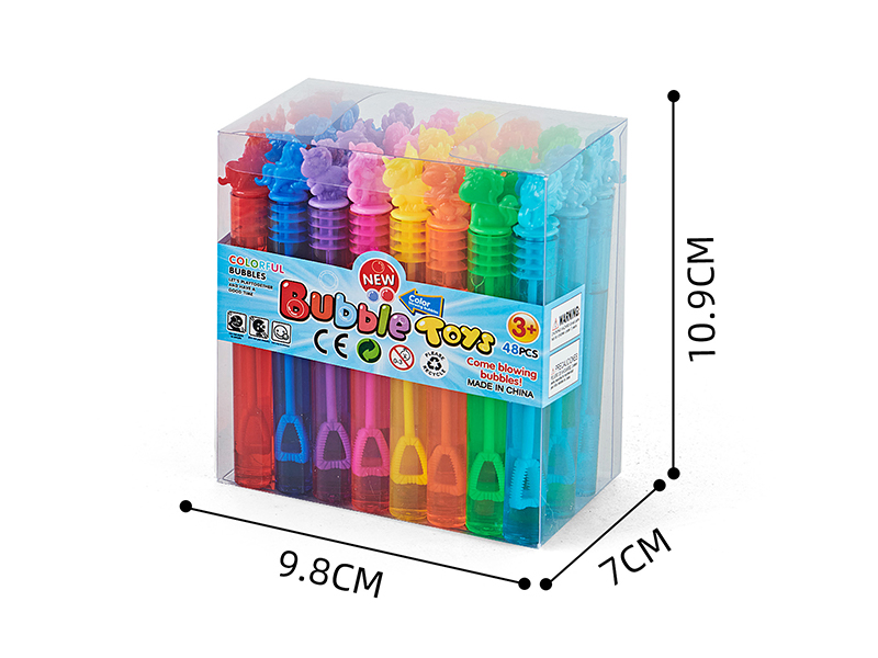 Test Tube Bubble Blowing Toys 48PCS (5ML)