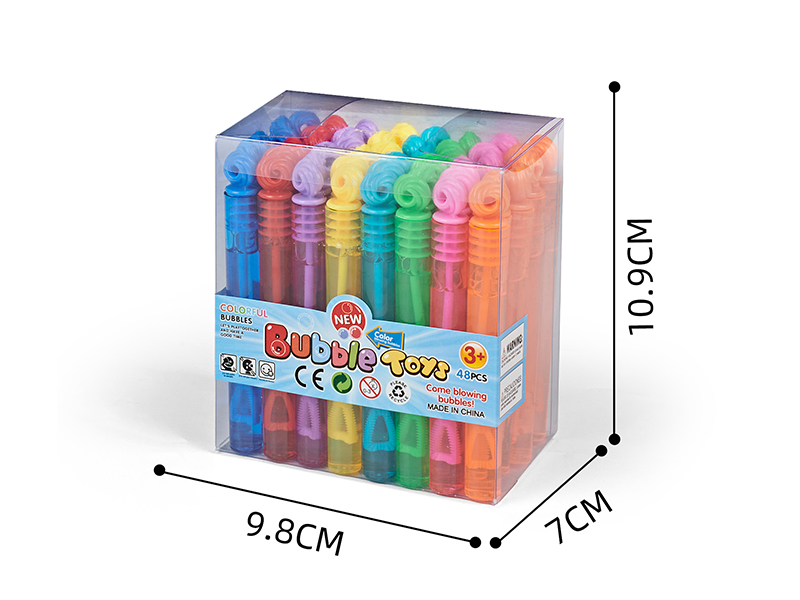Test Tube Bubble Blowing Toys 48PCS (5ML)