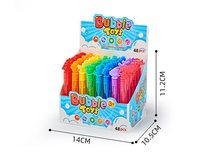Test Tube Bubble Blowing Toys 48PCS (5ML)