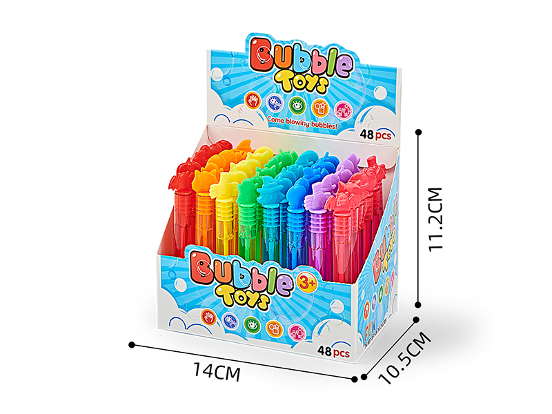 Test Tube Bubble Blowing Toys 48PCS (5ML)