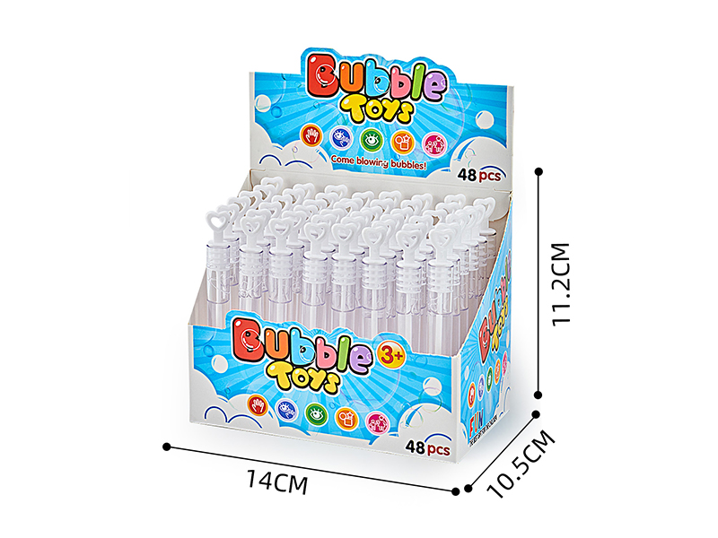 Test Tube Bubble Blowing Toys 48PCS (5ML)