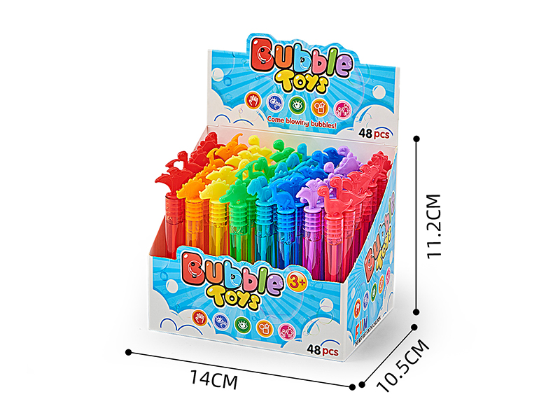 Test Tube Bubble Blowing Toys 48PCS (5ML)