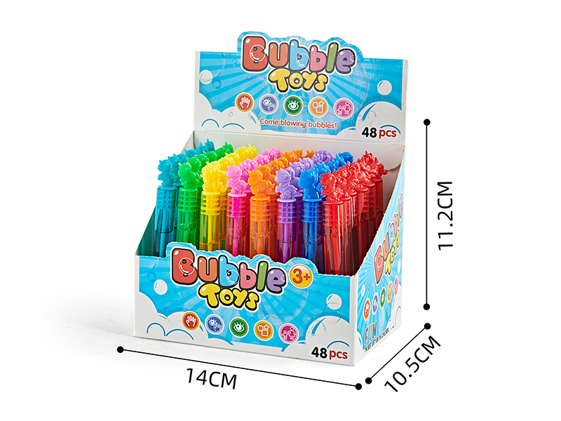Test Tube Bubble Blowing Toys 48PCS (5ML)