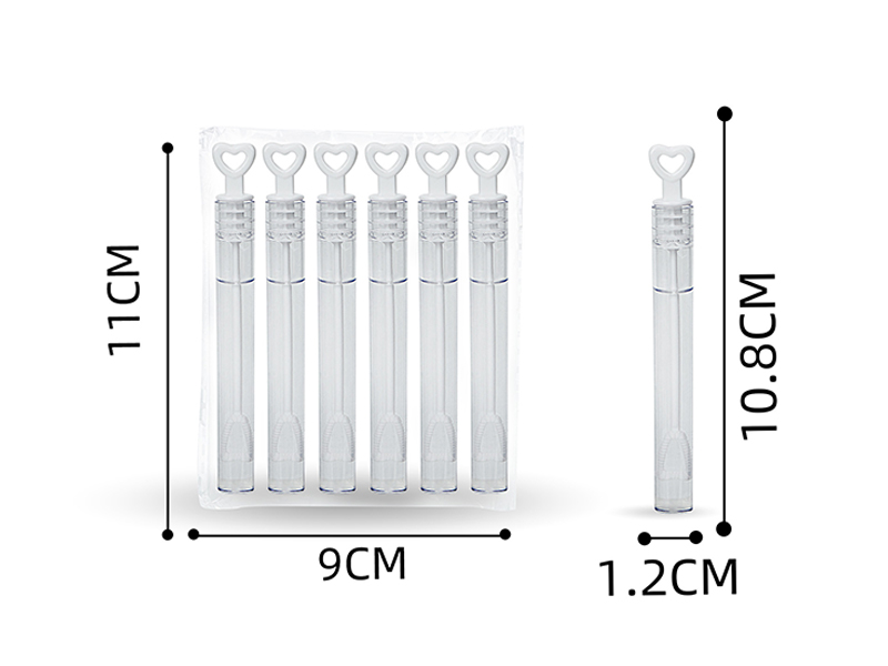 Test Tube Bubble Blowing Toys 6PCS (5ML)