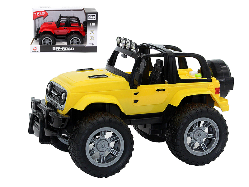 1:16 Friction Car With Light And Music, Three Keys