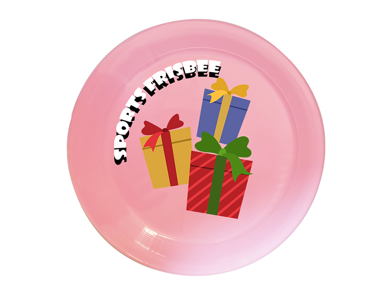 UV Printing Frisbee Toy 20cm - Christmas Theme