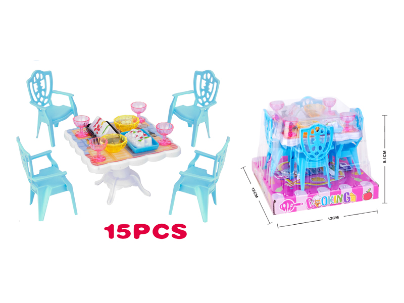 15PCS Kitchen Toy Set