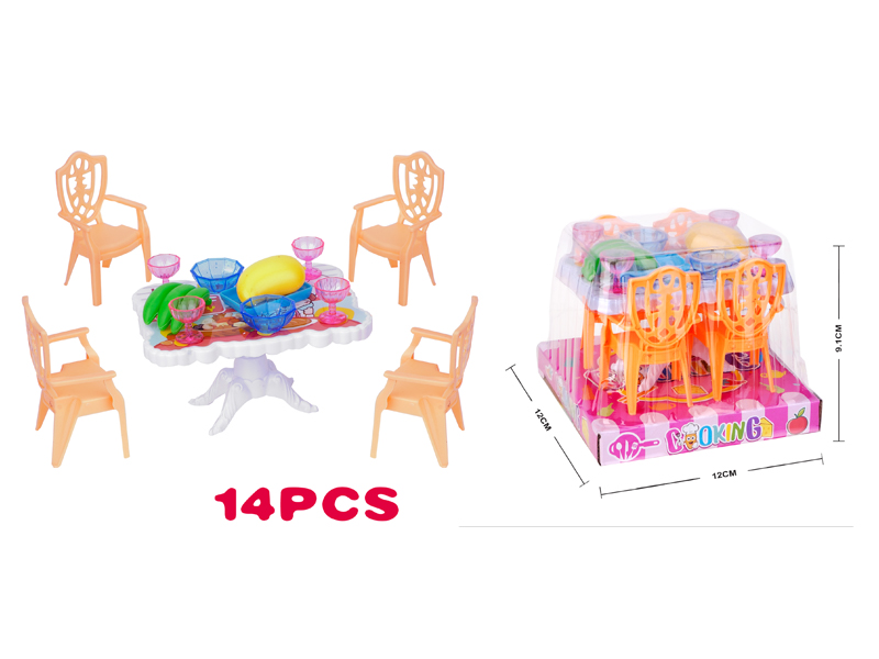 14PCS Kitchen Toy Set