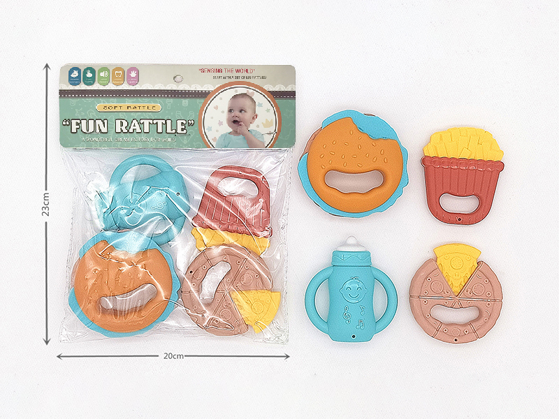 Baby Rattles(4PCS)Morandi Color