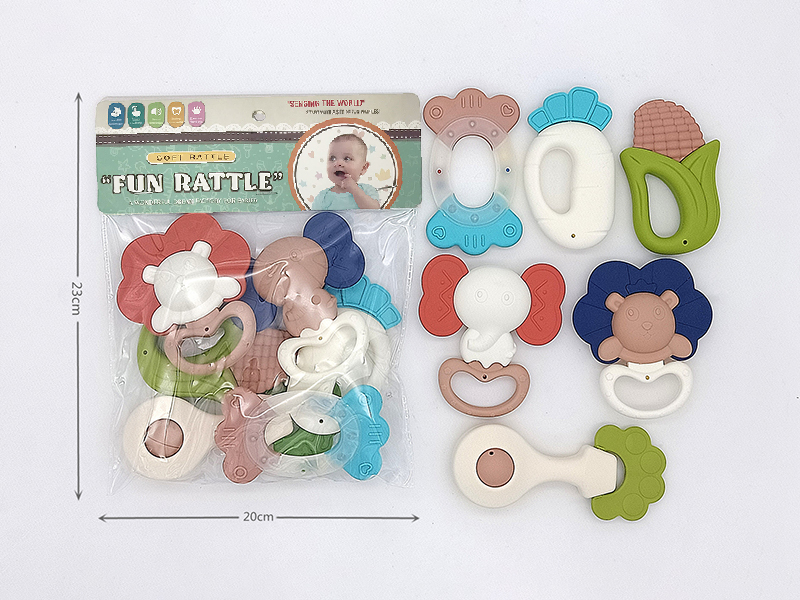 Baby Rattles(6PCS)Morandi Color