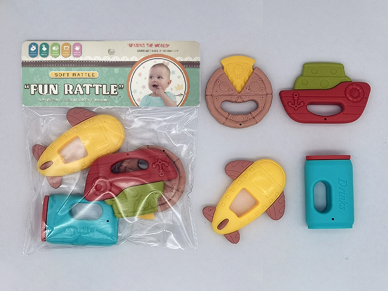 Baby Rattles(4PCS)Morandi Color