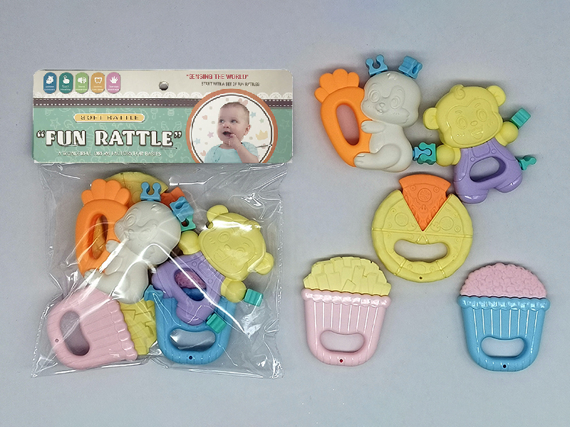 Splicing Baby Rattles(5PCS)