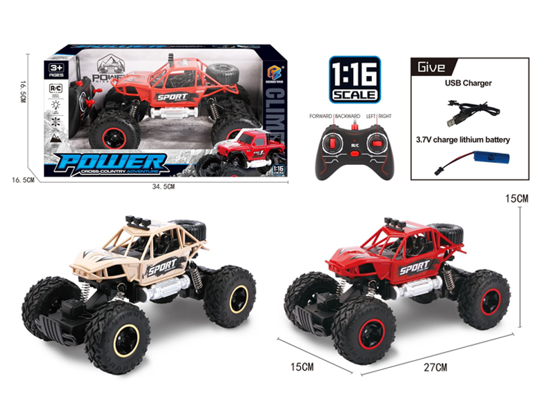R/C Climbing Off-Road Vehicle