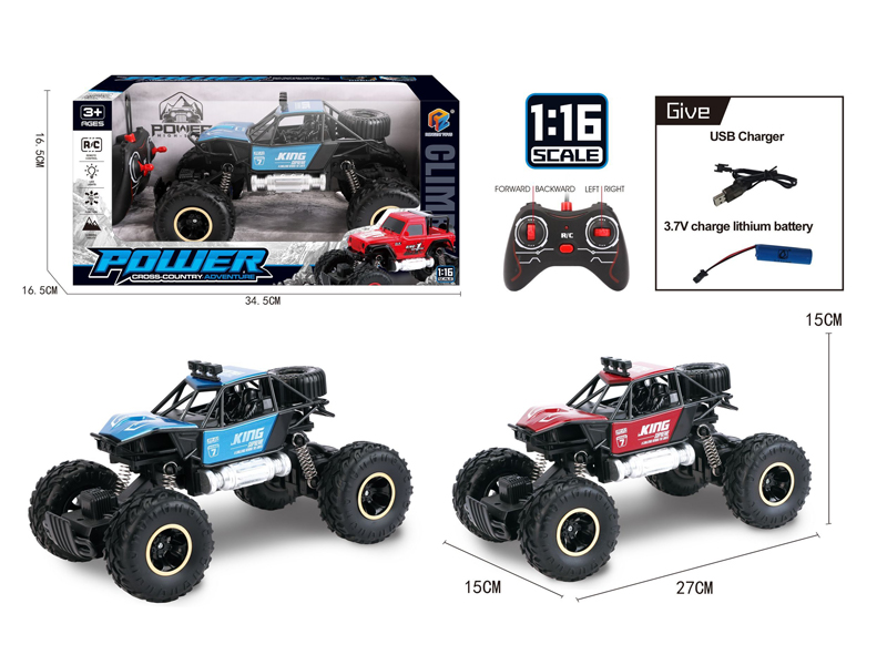 R/C Climbing Off-Road Vehicle