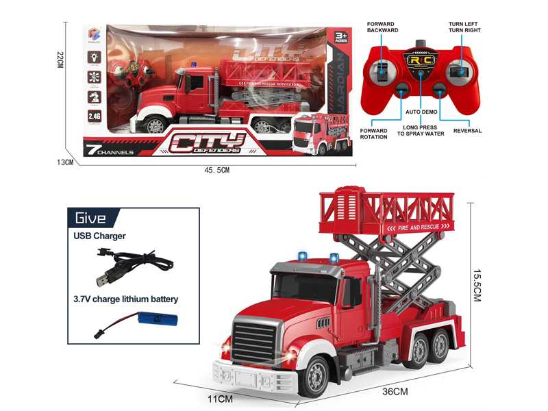 R/C Fire Lift Truck