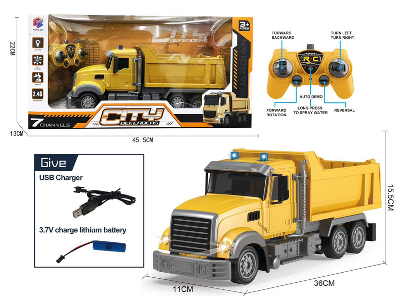R/C Engineering Dump Truck