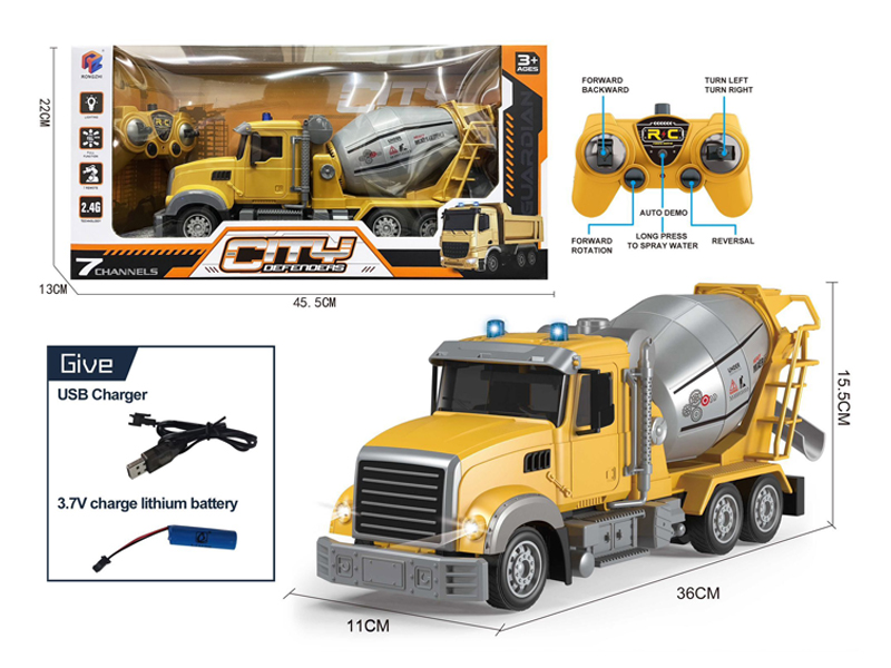 R/C Engineering Mixer Truck