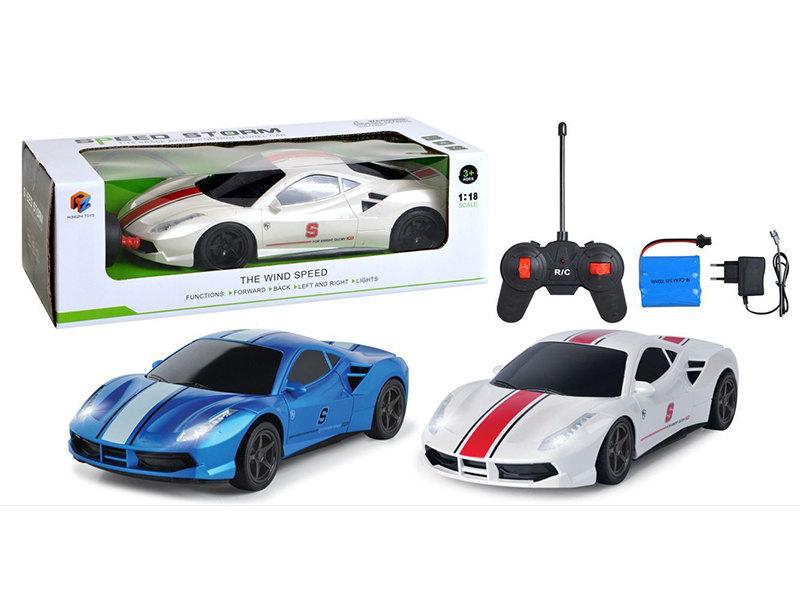 4CH R/C Simulated Ferrari Muscle Car With Light