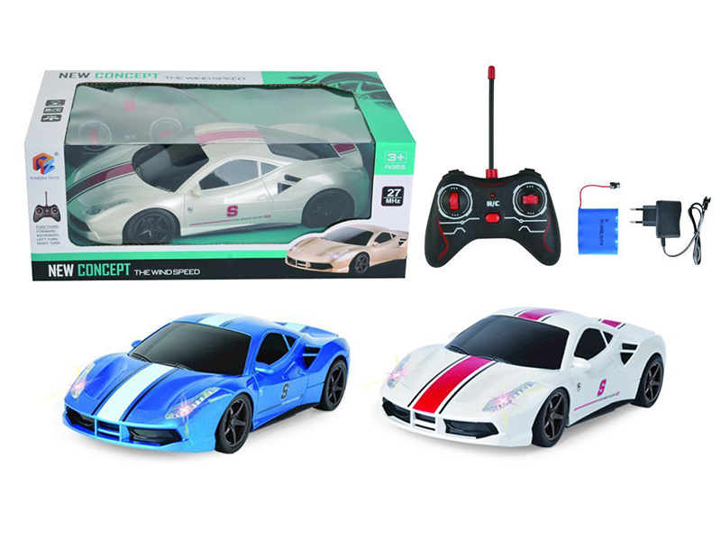 4CH R/C Simulated Ferrari Muscle Car With Light