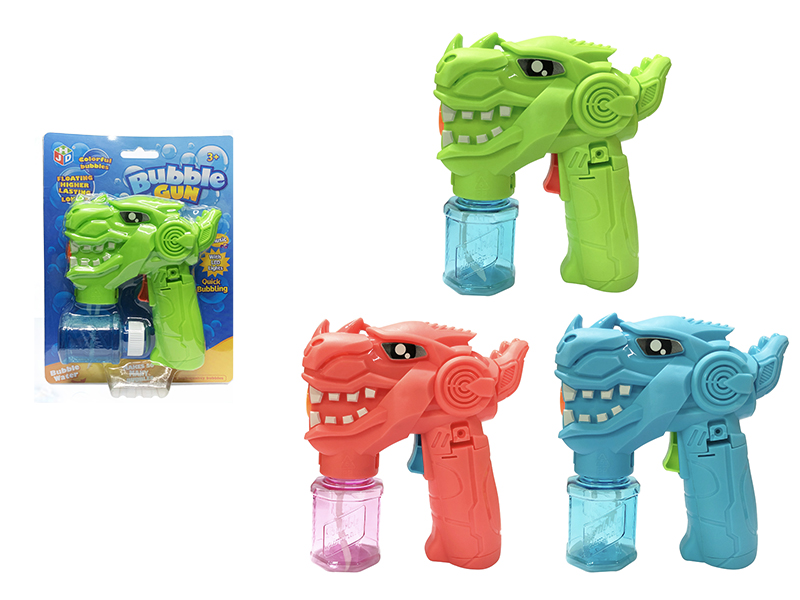 B/O Mechanical Dinosaur Bubble Gun