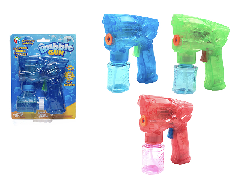 Electric Transparent Space Bubble Gun